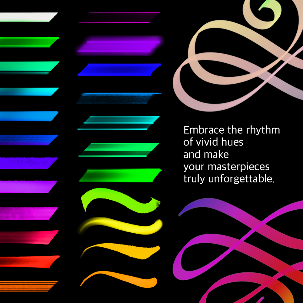 Letterhythm Calligraphy Brush Set V1