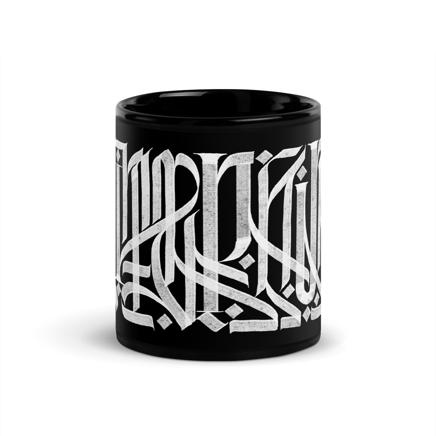 Letterhythm® Inscription Mug (Black)