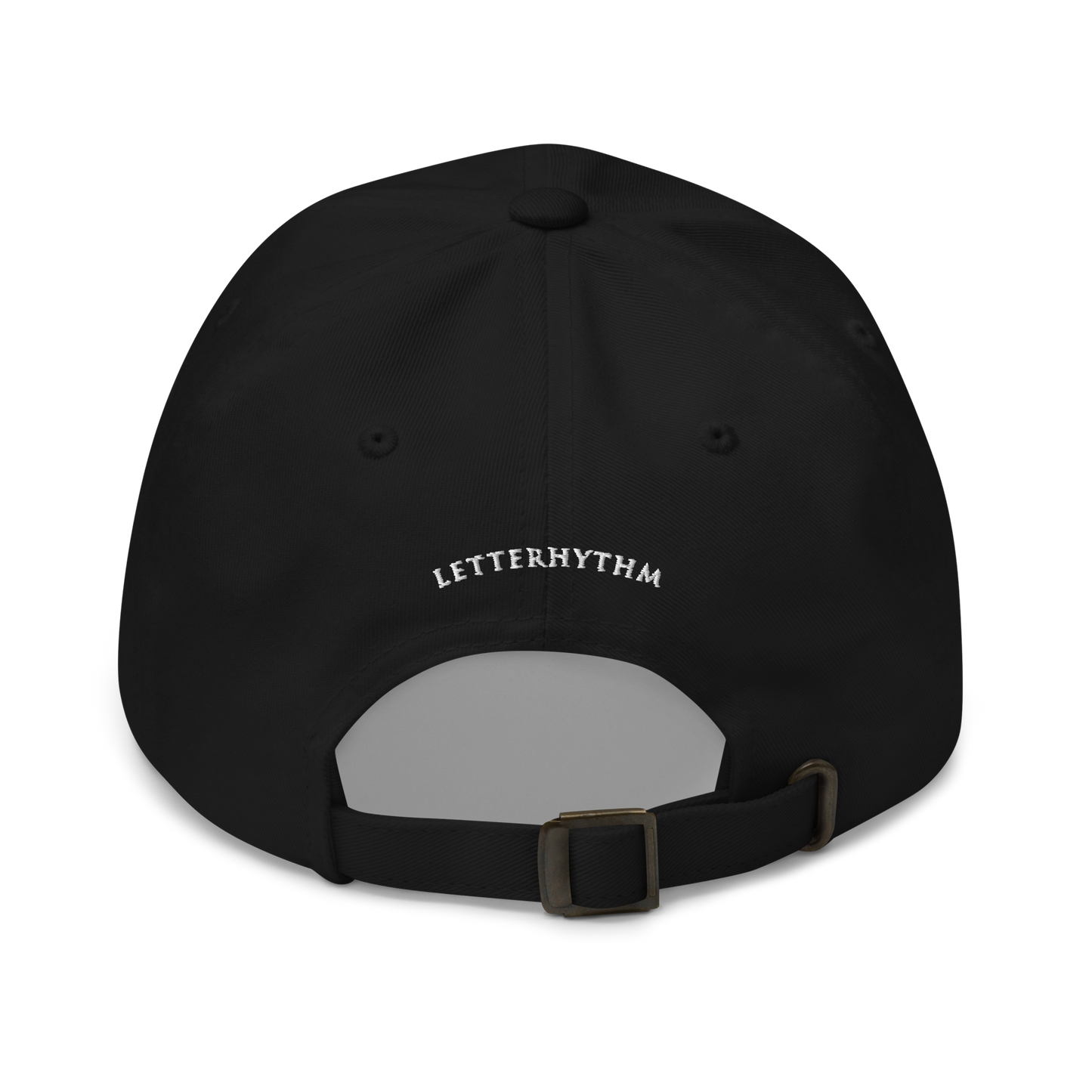 Letterhythm® Signature Logo Embroidery Dad Baseball Cap
