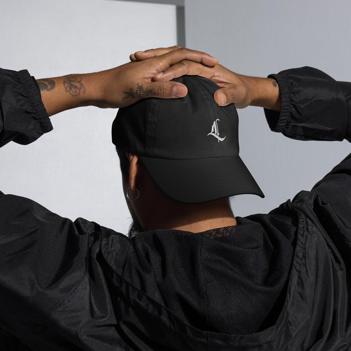 Letterhythm® Signature Logo Embroidery Dad Baseball Cap
