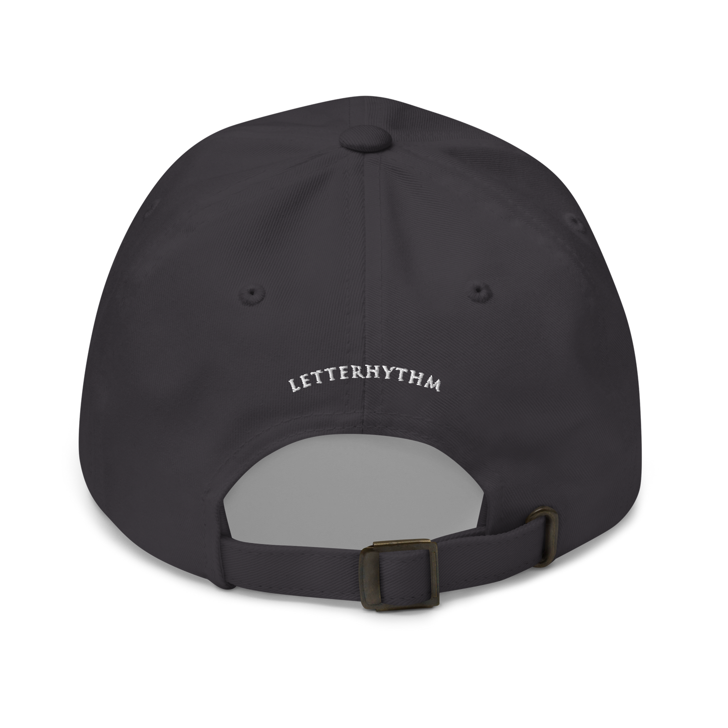 Letterhythm® Signature Logo Embroidery Dad Baseball Cap