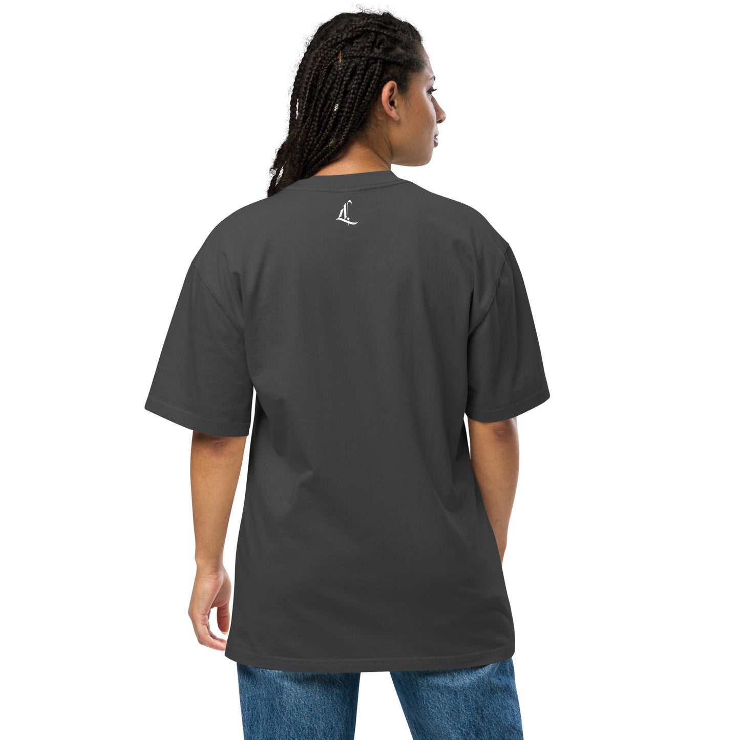 Inscription Oversized Faded T-Shirt