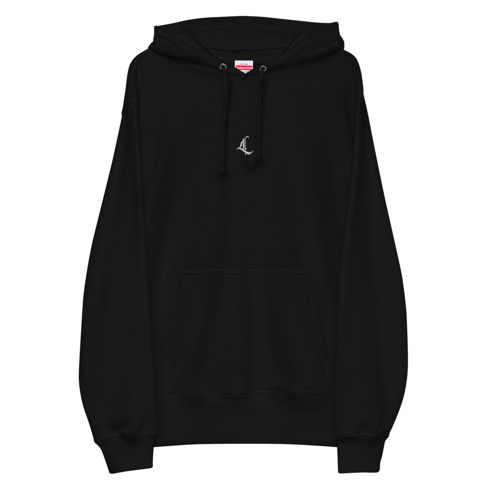 Letterhythm® Signature Unisex French Terry Pullover Hoodie Logo Embroidery
