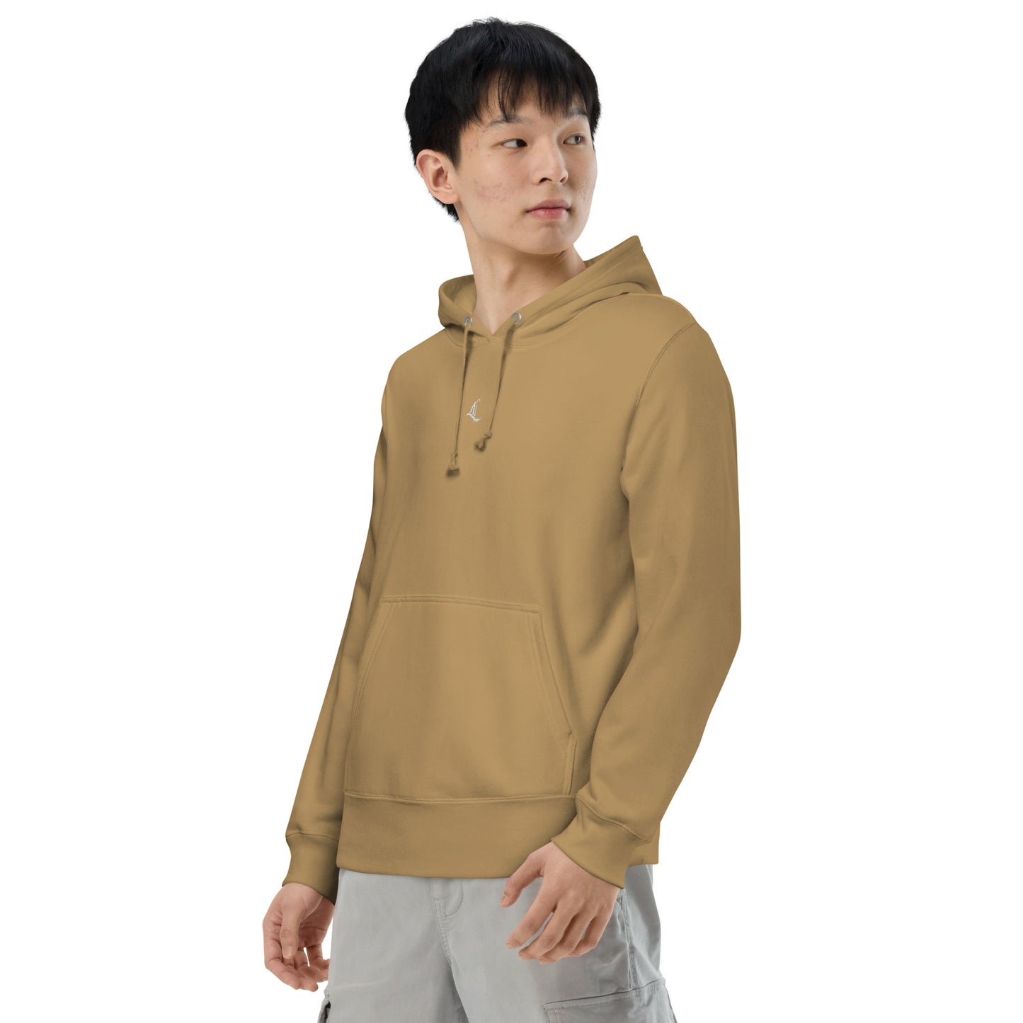 Letterhythm® Signature Unisex French Terry Pullover Hoodie Logo Embroidery