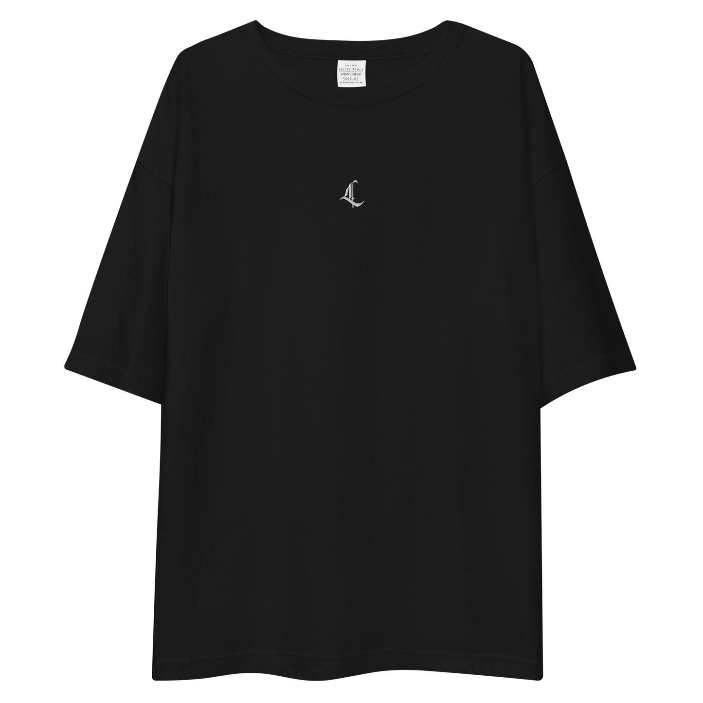 Letterhythm® Signature Unisex Oversized T-shirt (White Logo Embroidery)