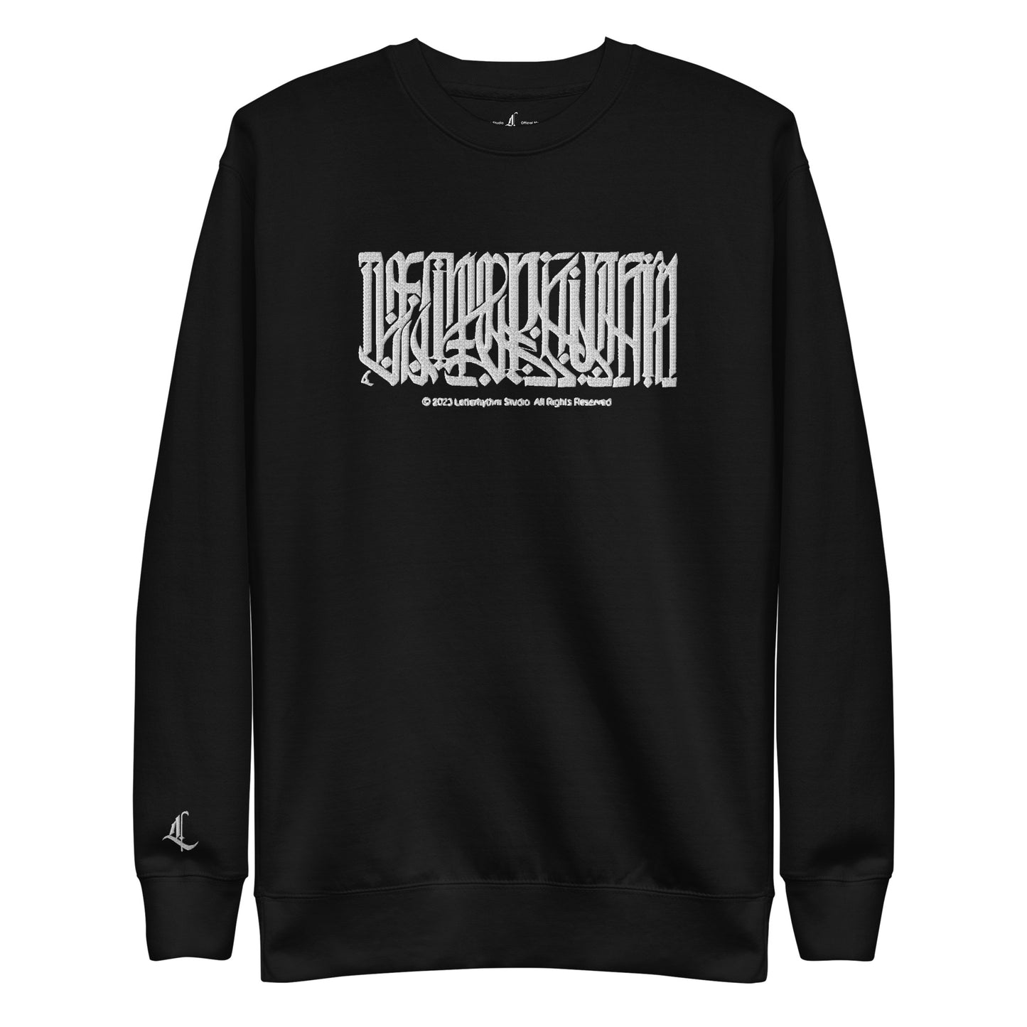 Unisex Inscription Premium Sweatshirt