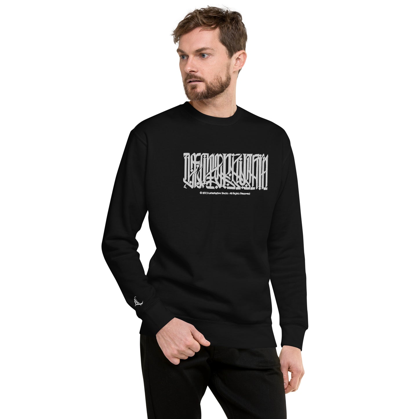 Unisex Inscription Premium Sweatshirt