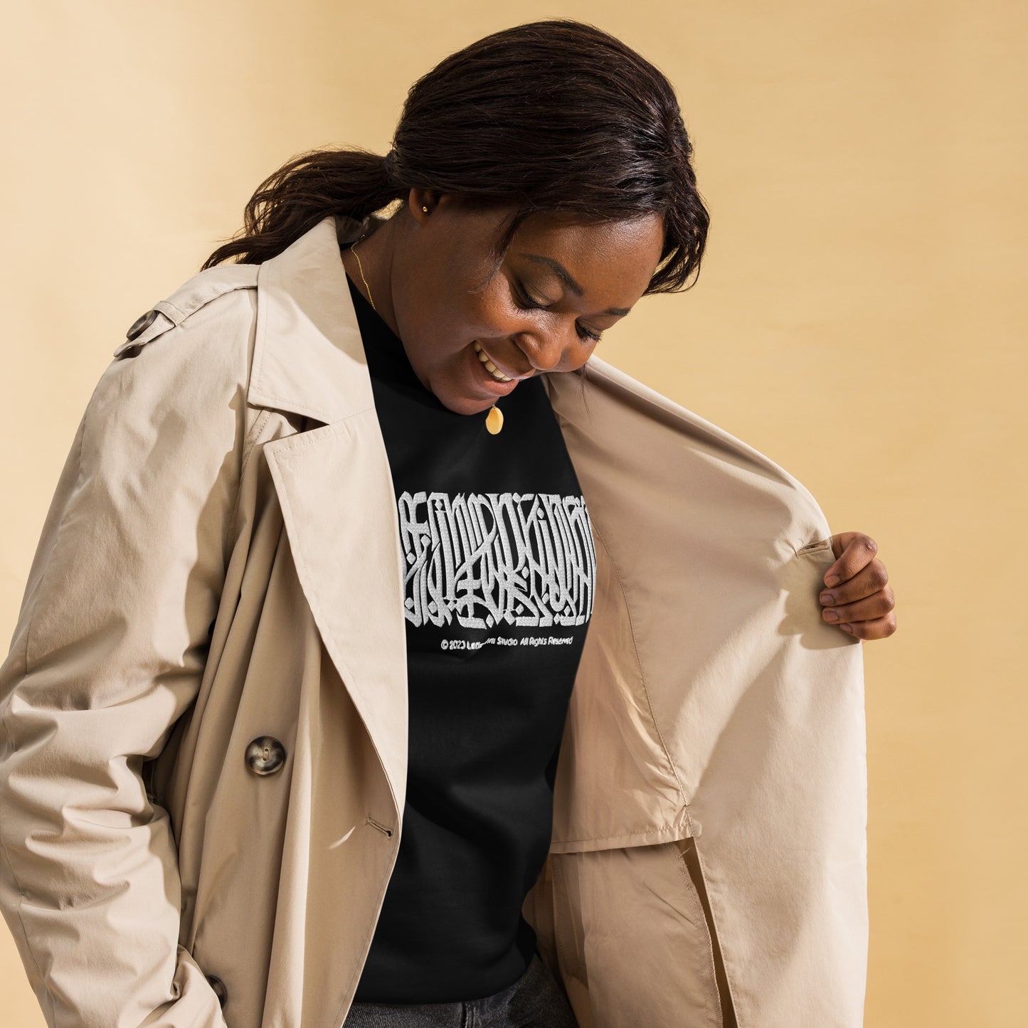 Unisex Inscription Premium Sweatshirt