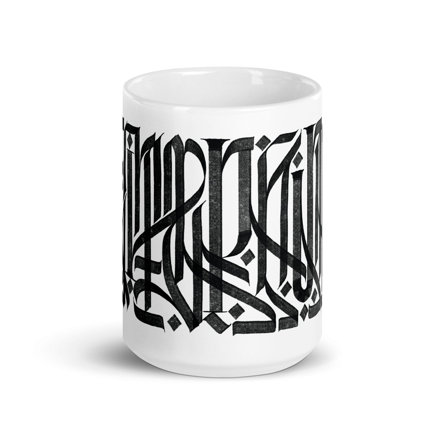 Letterhythm® Inscription Mug (White)